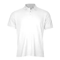 ANDESLAND OUTDOOR APPAREL - Polera Algodón Pique Manga Corta Velox Blanca Hombre