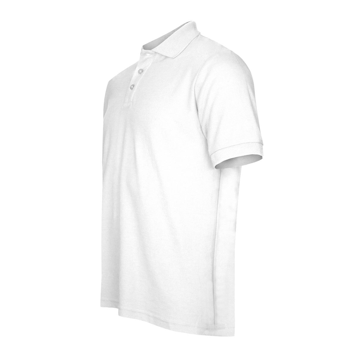 ANDESLAND OUTDOOR APPAREL - Polera Algodón Pique Manga Corta Velox Blanca Hombre