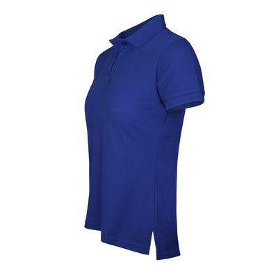 Imagen 2 del producto Polera Algodón Pique Manga Corta Velox Azulino Mujer