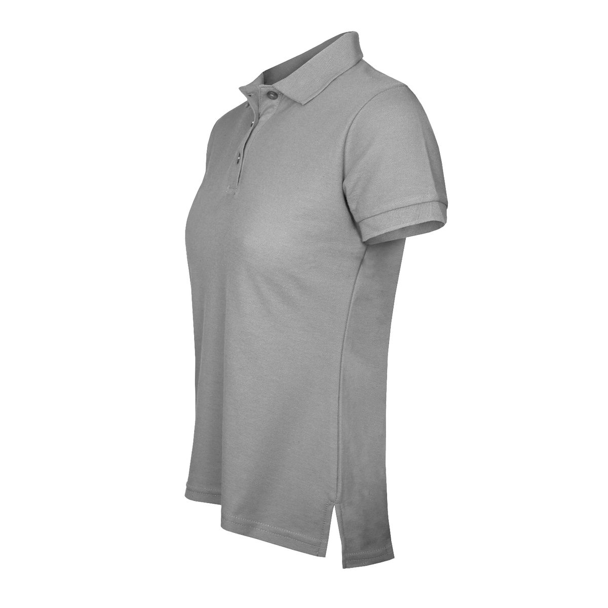 ANDESLAND OUTDOOR APPAREL - Polera Algodón Pique Manga Corta Velox Gris Mujer
