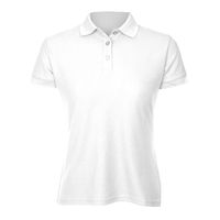Polera Algodón Pique Manga Corta Velox Blanco Mujer