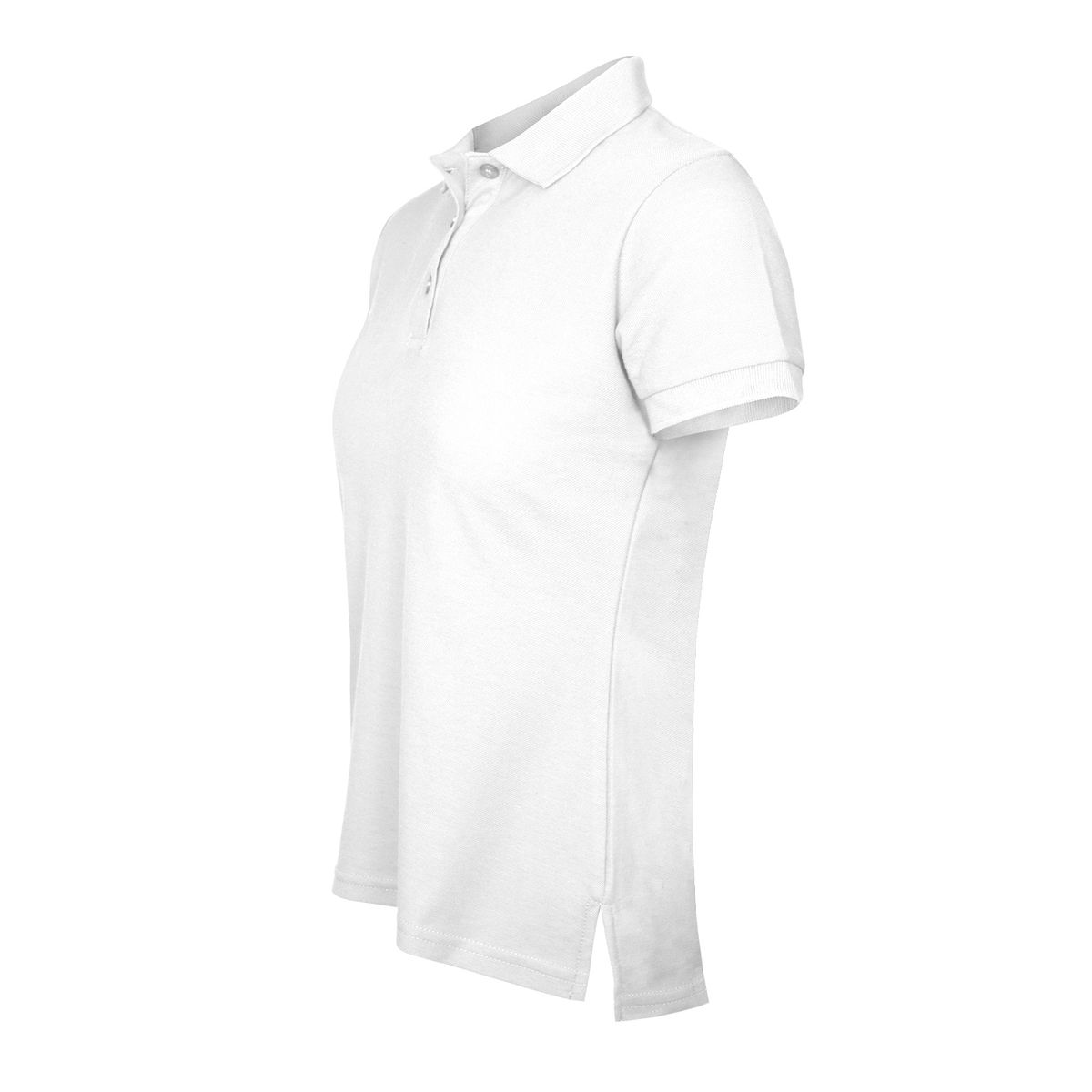 ANDESLAND OUTDOOR APPAREL - Polera Algodón Pique Manga Corta Velox Blanco Mujer