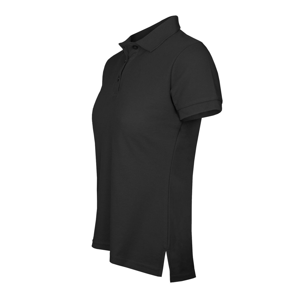 ANDESLAND OUTDOOR APPAREL - Polera Algodón Pique Manga Corta Velox Negro Mujer