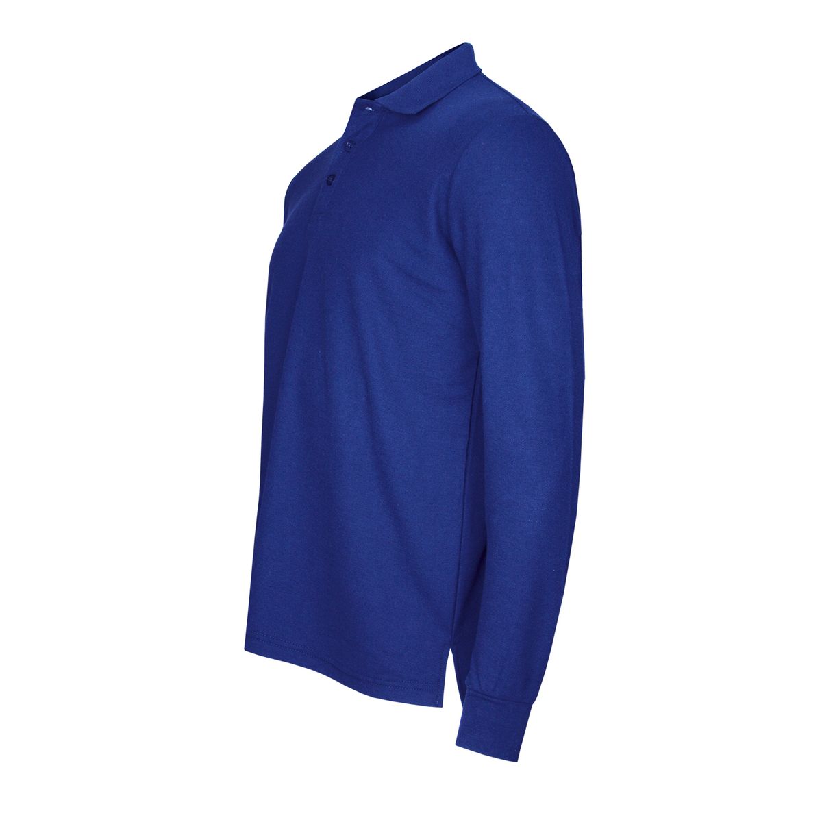 ANDESLAND OUTDOOR APPAREL - Polera Algodón Pique Manga Larga Velox Azulino Hombre