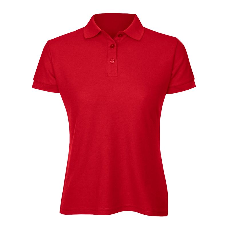 ANDESLAND OUTDOOR APPAREL - Polera Algodón Pique Manga Corta Velox Rojo Mujer