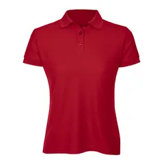 ANDESLAND OUTDOOR APPAREL - Polera Algodón Pique Manga Corta Velox Rojo Mujer