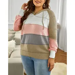 ARRAKASTA - Polerón con capucha multicolor