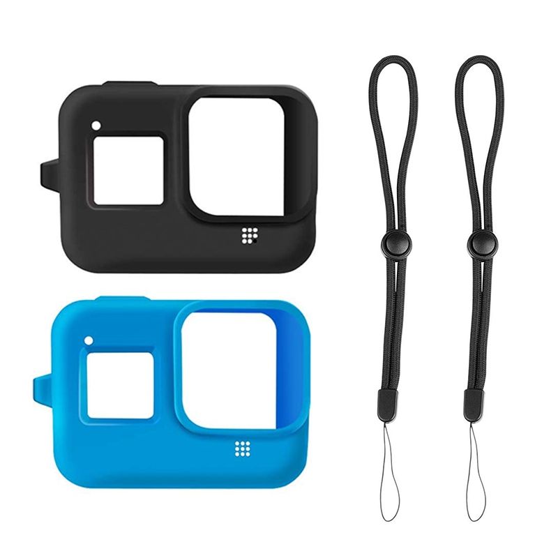 GENERICO - Funda Protectora De Silicona Negra Gopro Hero 8