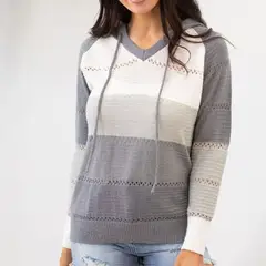 ARRAKASTA - Polerón con capucha multicolor
