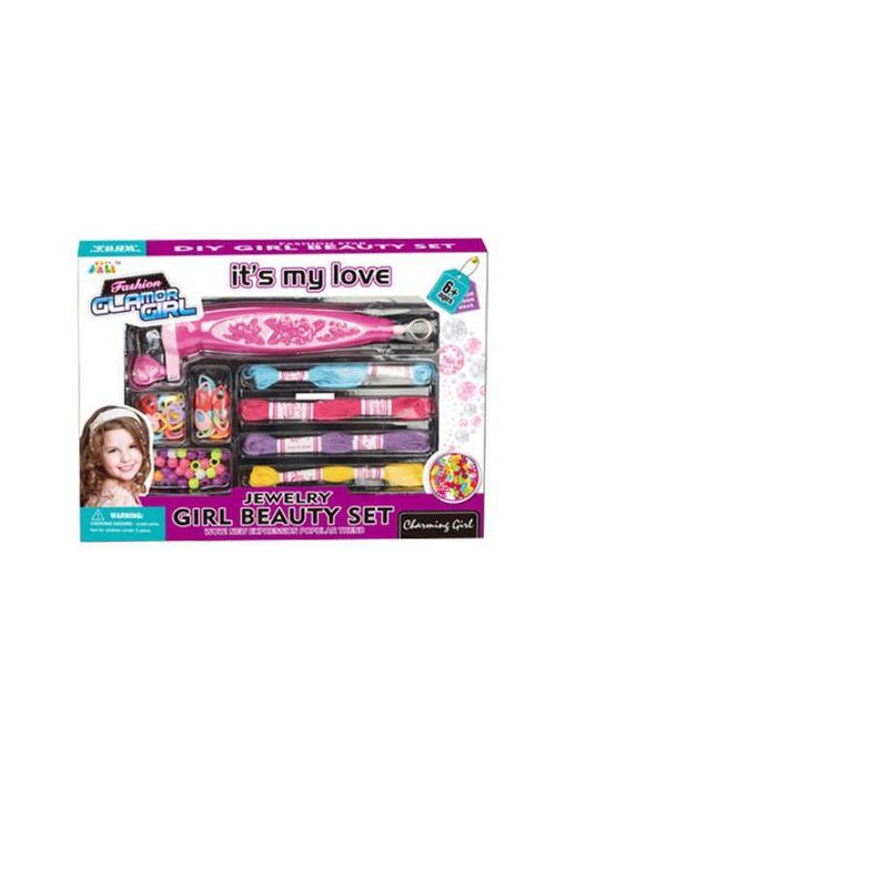 GENERICO - Set mostacilla para pulseras niñas