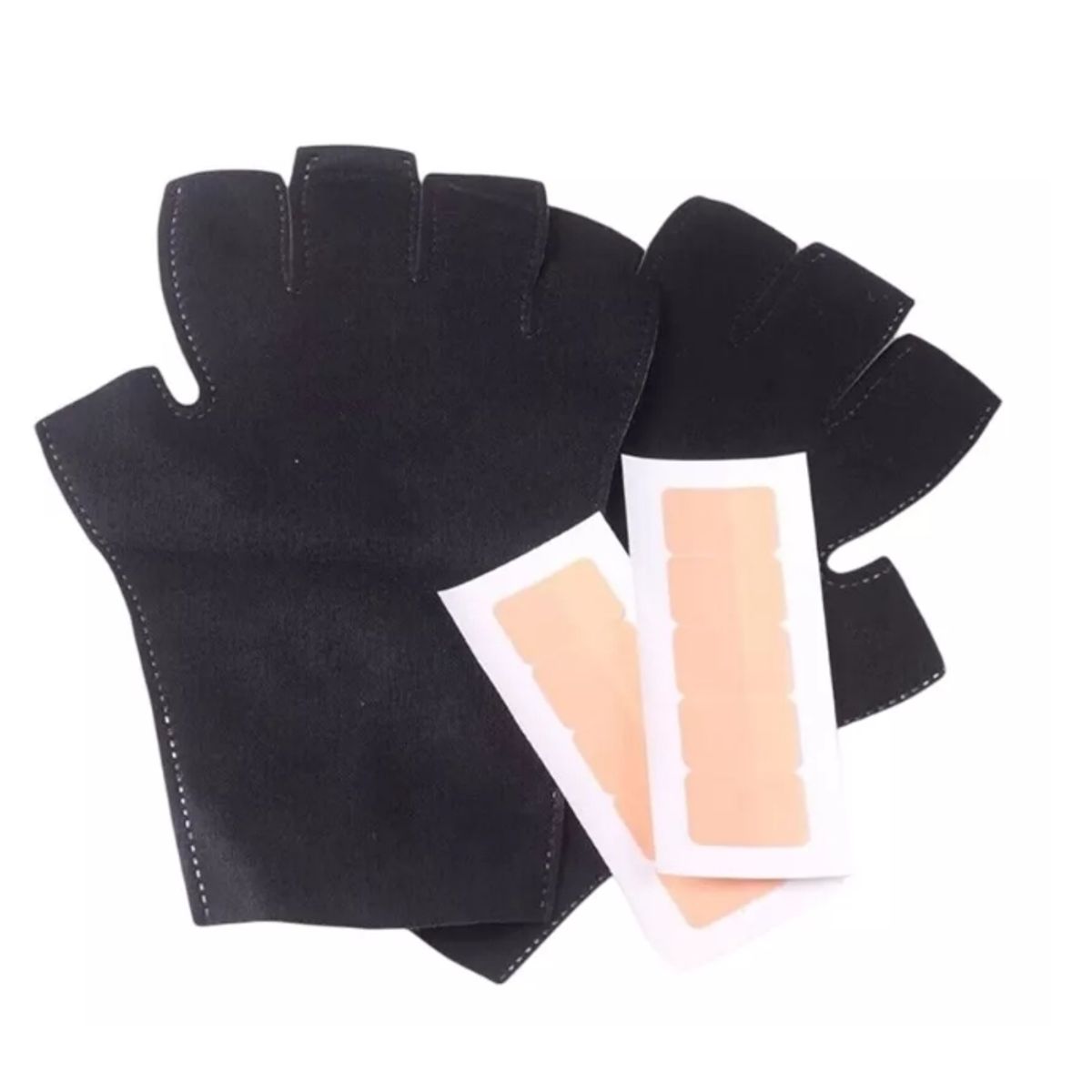 GENERICO - 2 Pares Guantes Desechables Protector Uv Para Manicure
