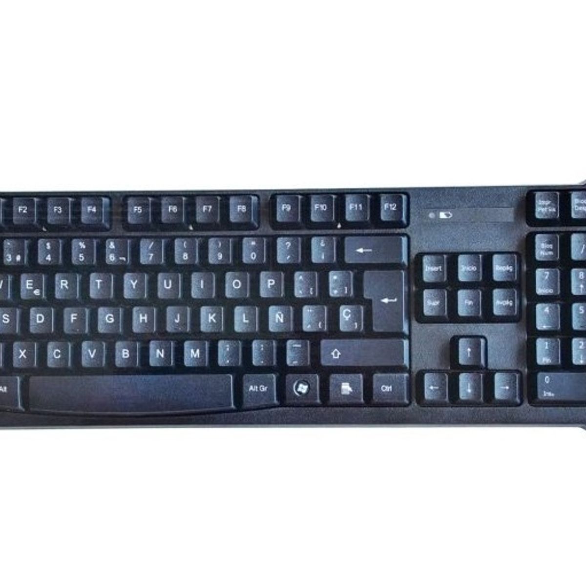 GENERICO - Teclado inalambrico alfanumérico español surf on