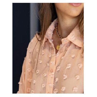 Imagen 2 del producto Blusa abotonada punto suizo