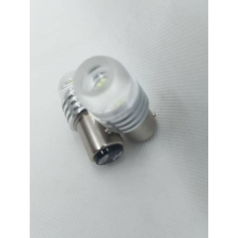 GENERICO - Par Ampolletas Led doble contacto BAY15D P21/5W 1157 Blanca