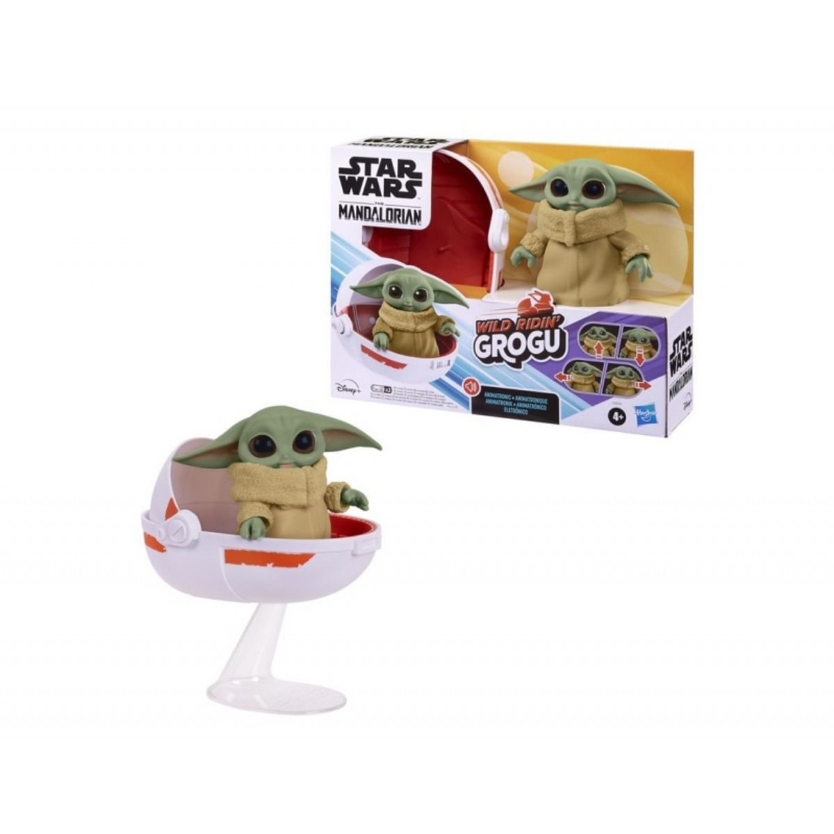 HASBRO - HASBRO F3954 STAR WARS WILD RIDING GROGU