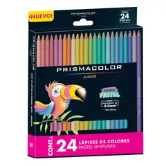 PRISMACOLOR - Set 24 Lapices de Color Jr. Colores Pastel