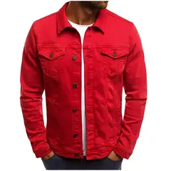 D'JOE - Chaqueta Mezclilla Colors Clasic Man Hombre