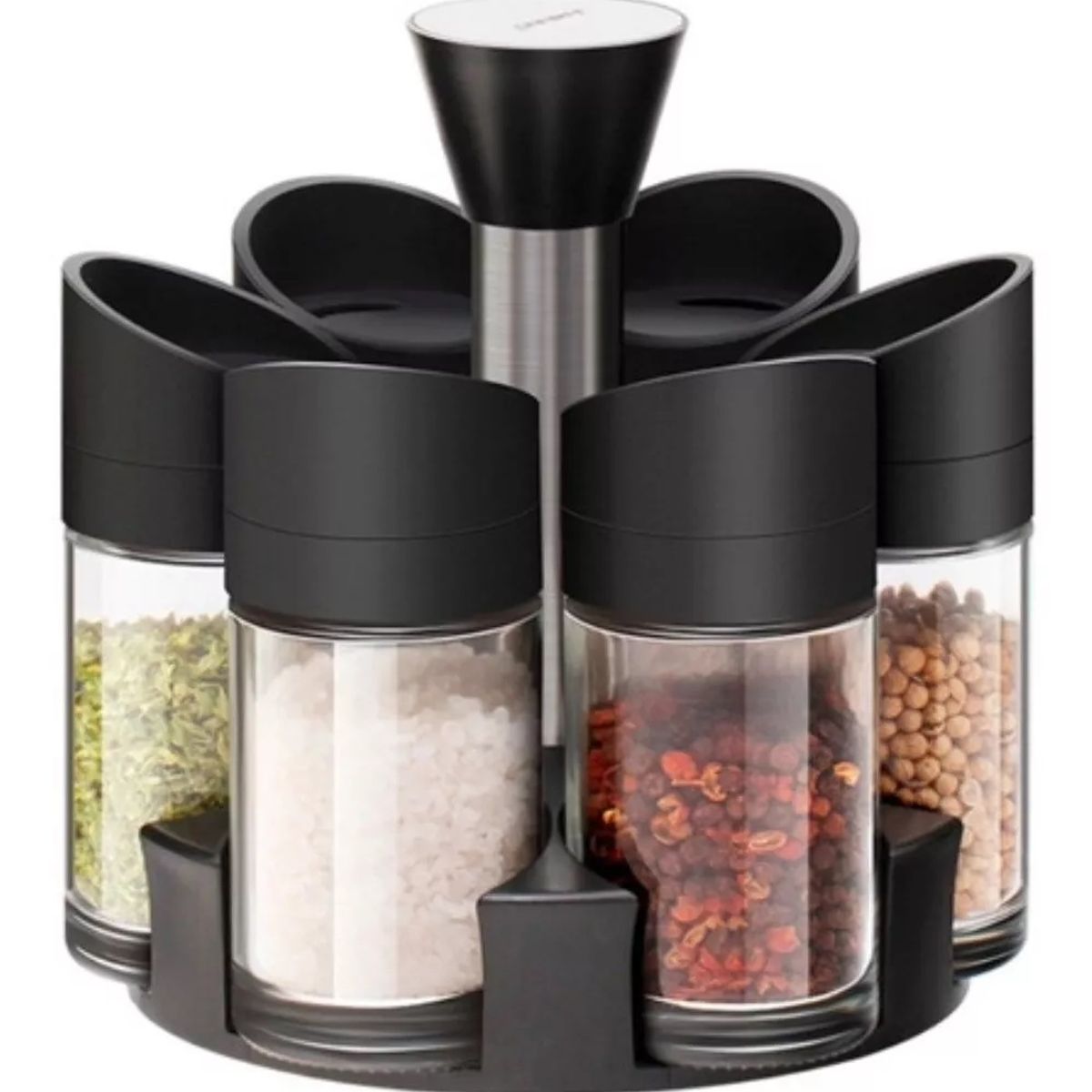 GENERICO - Rack Especiero Giratorio Set Condimentero Organizador 360