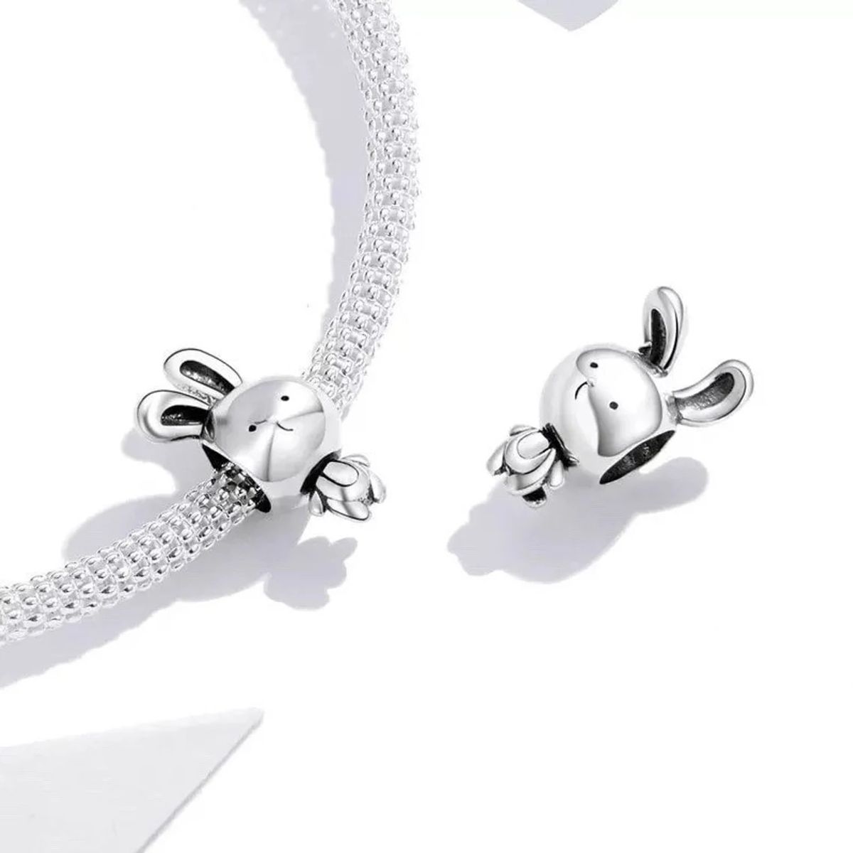 TODOJOYAS - Charm Dije Plata 925 Conejito Lindo