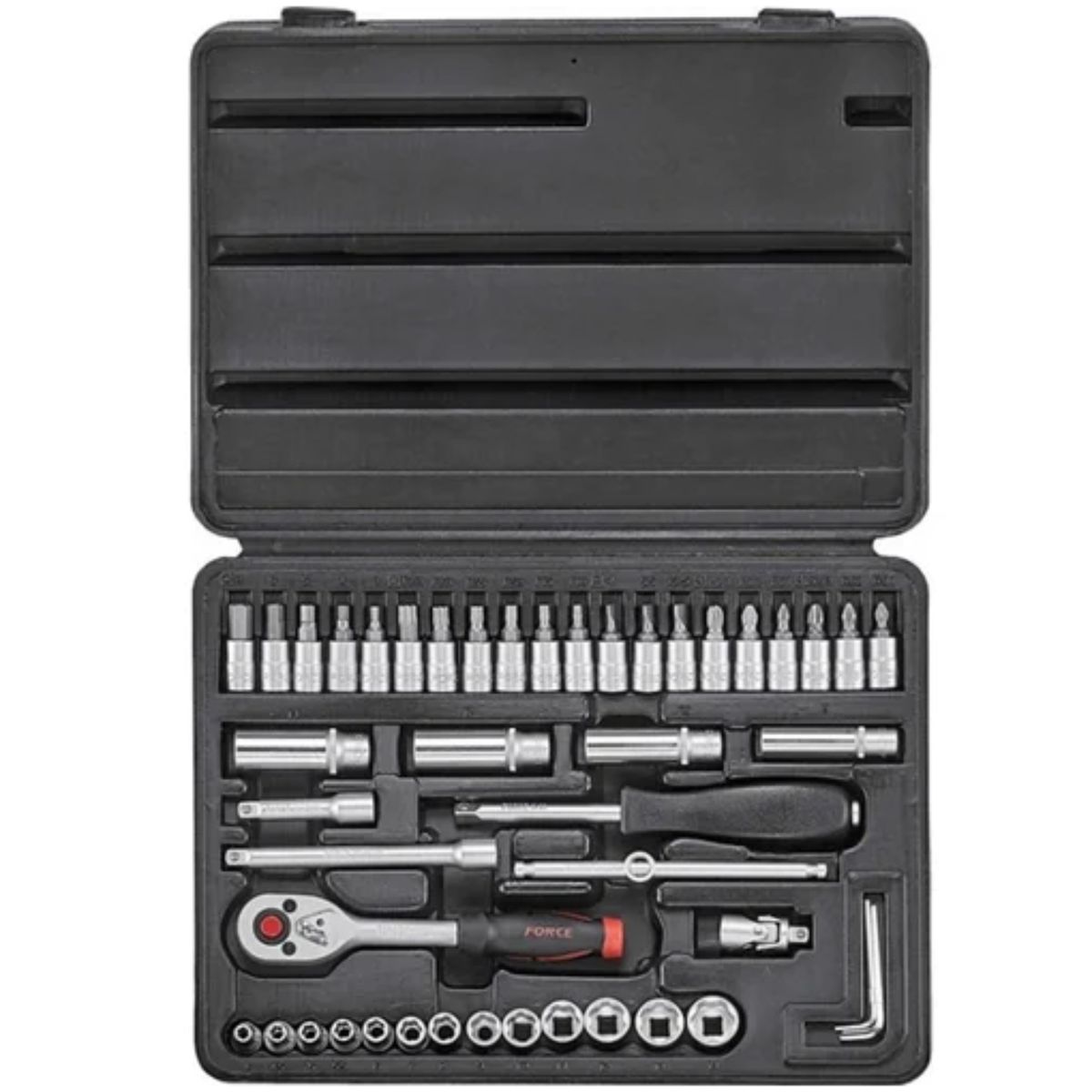 FORCE - Juego de Dados Hexagonales 1 / 4´´ 46pz 2461-5 Force