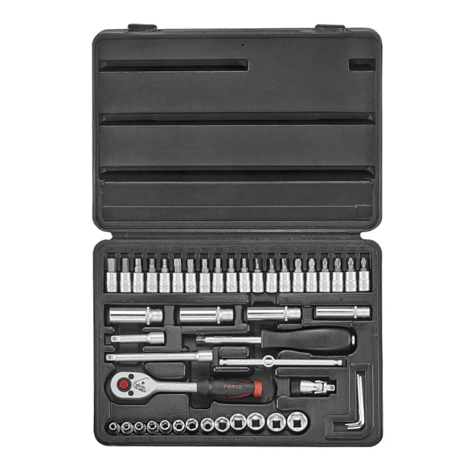 Juego de Dados Hexagonales 1 / 4´´ 46pz 2461-5 Force | Sodimac Chile