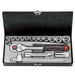 FORCE - Juego de Dados Hexagonales 1/2" 8 a 26mm 4173-5