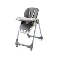 Silla de Comer Plegable Evolution Gris