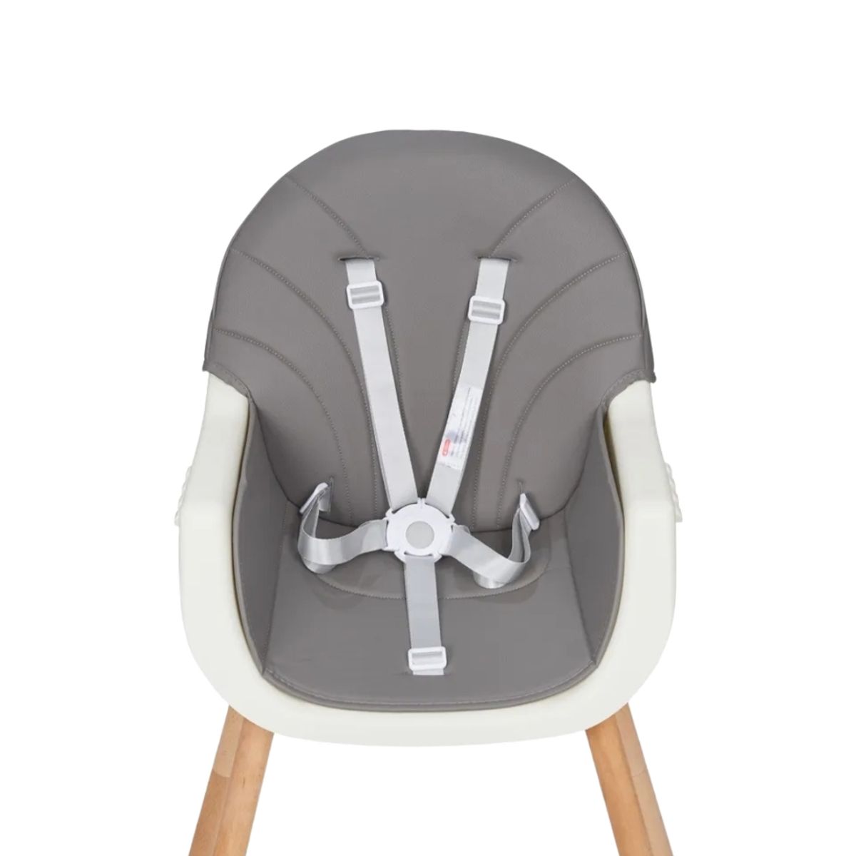 BABYMINE - Silla de comer Max Comfort Gris