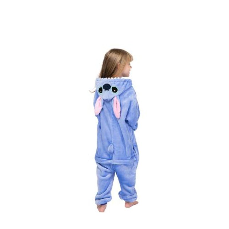 GENERICO - Pijama polar Stitch celeste niñoa