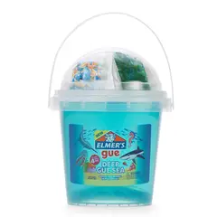 ELMERS - Kit Slime Gue Deep Sea Deluxe Elmer's Balde 710 ml