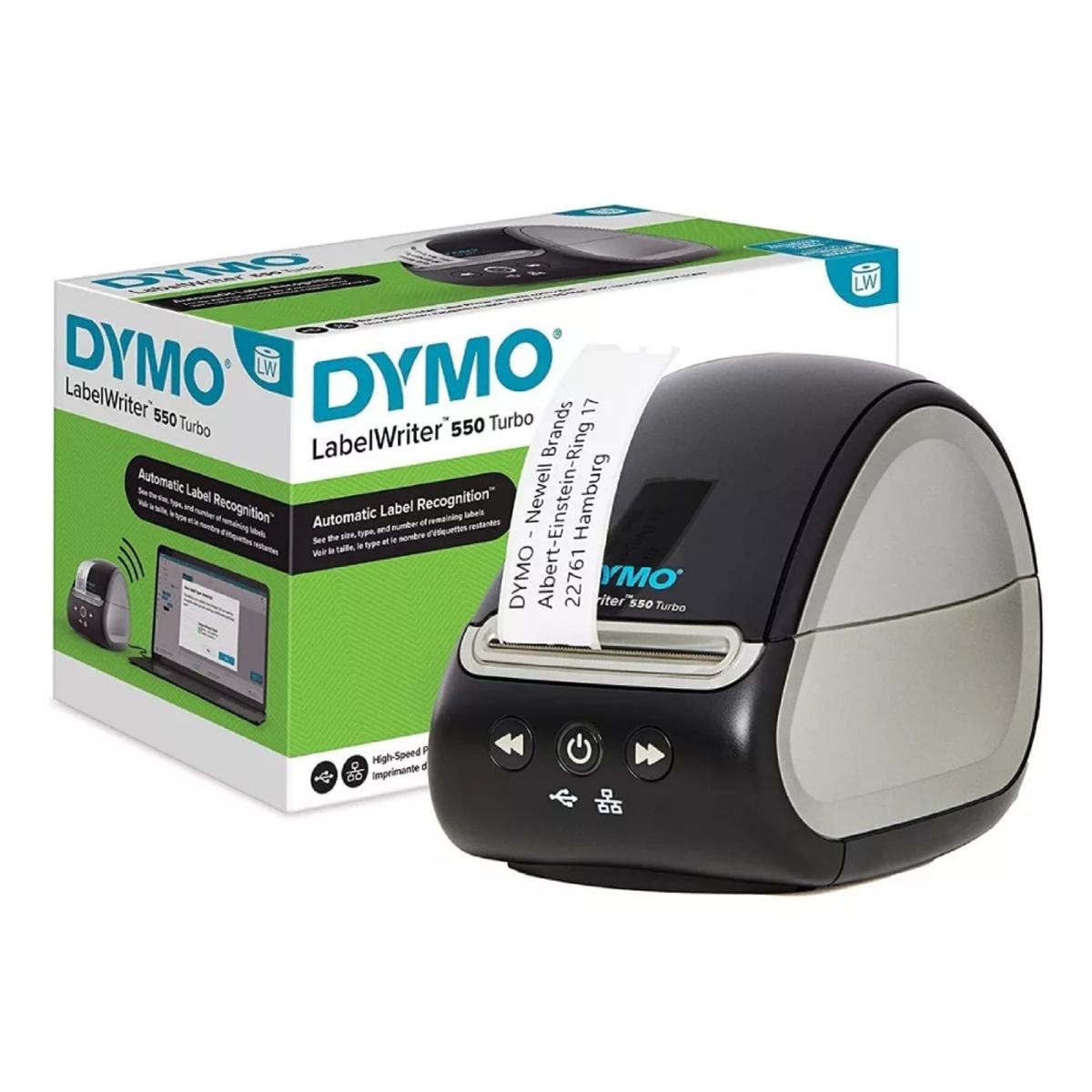 DYMO - Impresora De Etiquetas Dymo Label Writer Lw 550