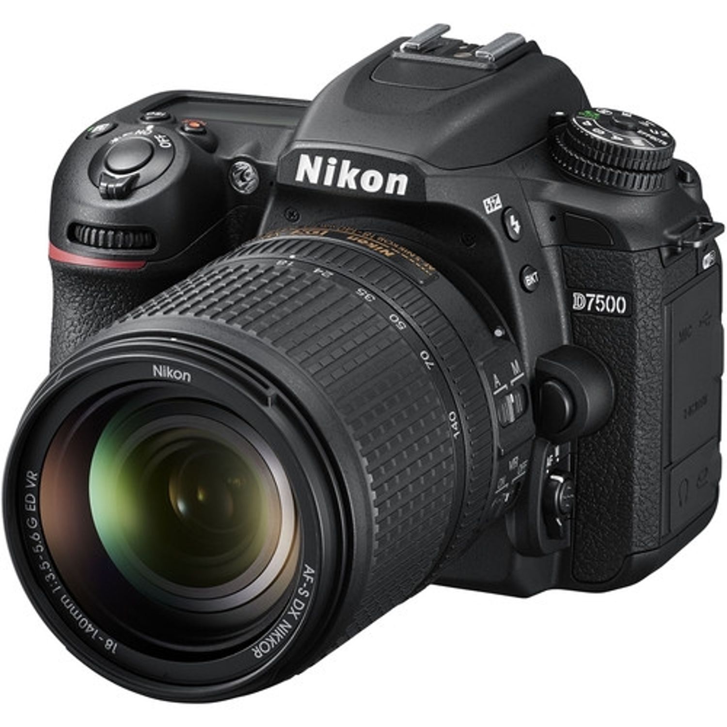 NIKON Cámara Nikon D7500 DSLR con lente de 18-140 mm | Falabella Chile