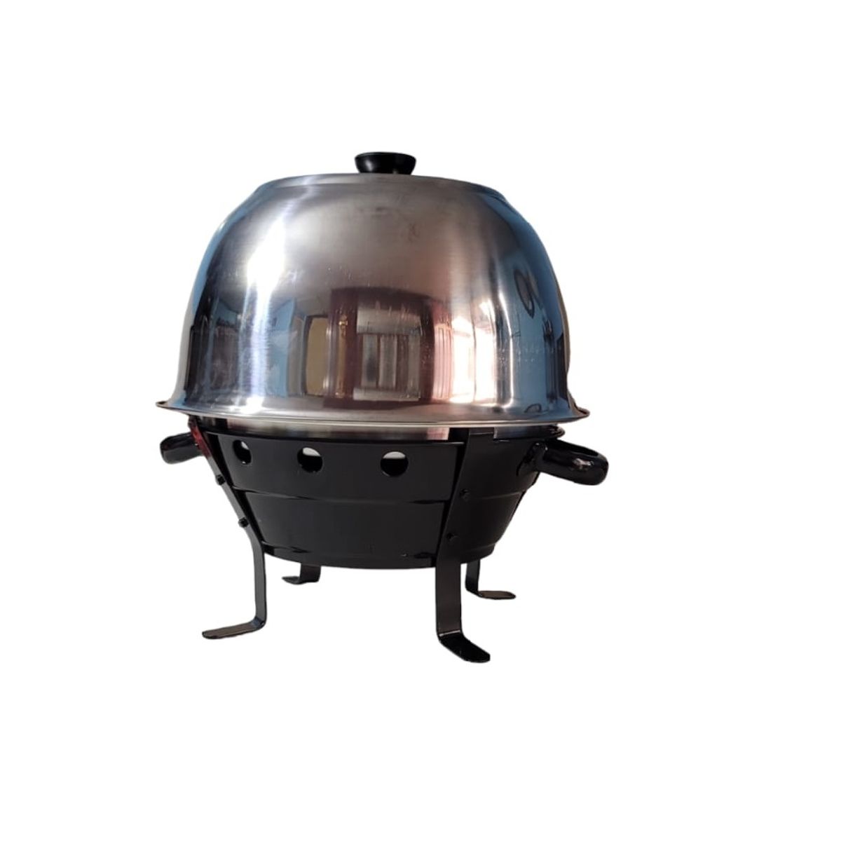 GENERICO - Parrilla De Mesa Con Tapa 30cm