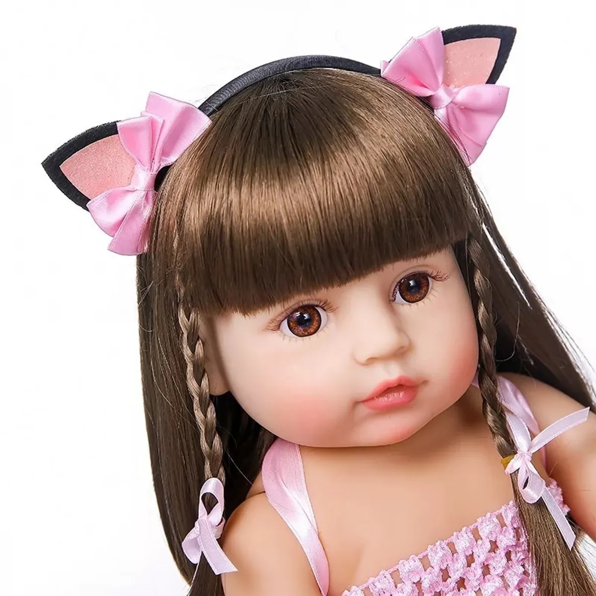 BESTOYS - Bebé Muñeca Realista Reborn 100% Silicona 55cm 501 Bestoys