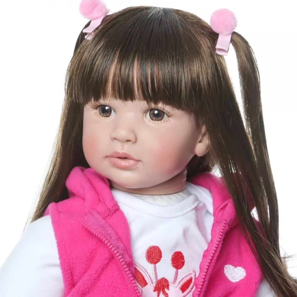 BESTOYS - Bebé Muñeca Realista Reborn 100 Silicona 55cm Bestoys