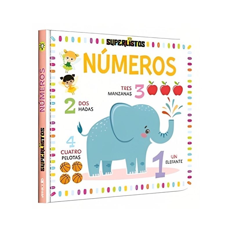 TOP10BOOKS - LIBRO SUPERLISTOS - NUMEROS / EQUIPO EDITORIAL BRIJBASI / LATINBOOKS