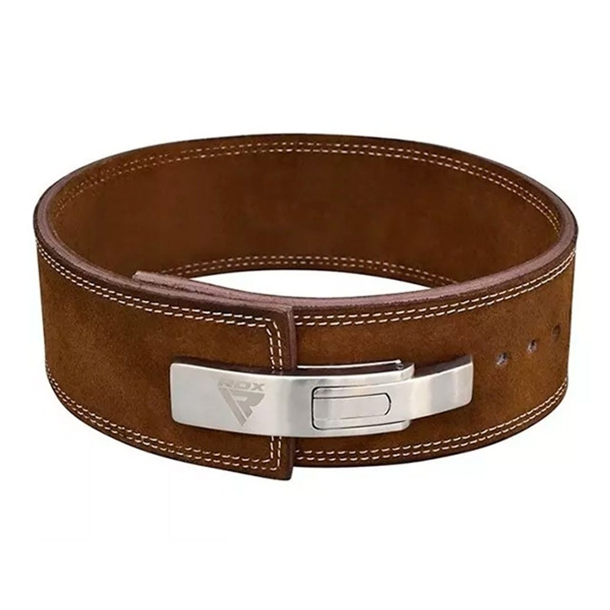 RDX - Cinturón De Levantamiento Rdx - Cuero 10 Mm Café - Wbl-4lb