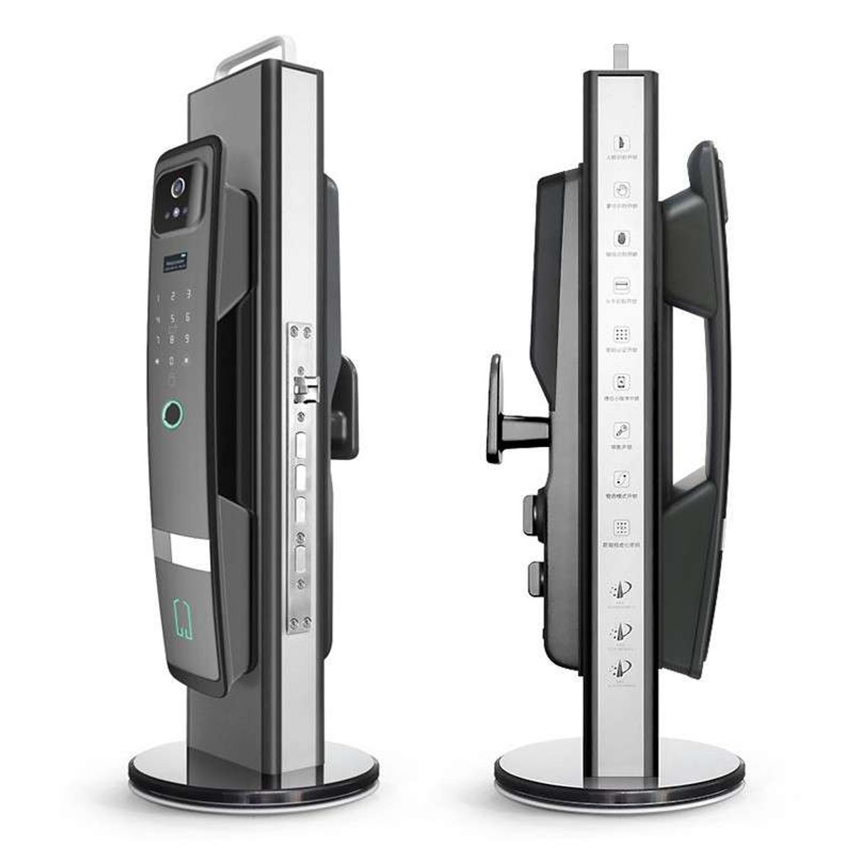 GENERICO - Cerradura Inteligente Wifi Reconocimiento Facial Huella Digital App Camara