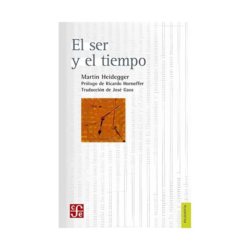 TOP10BOOKS - LIBRO EL SER Y EL TIEMPO / MARTIN HEIDEGGER / FCE CHILE