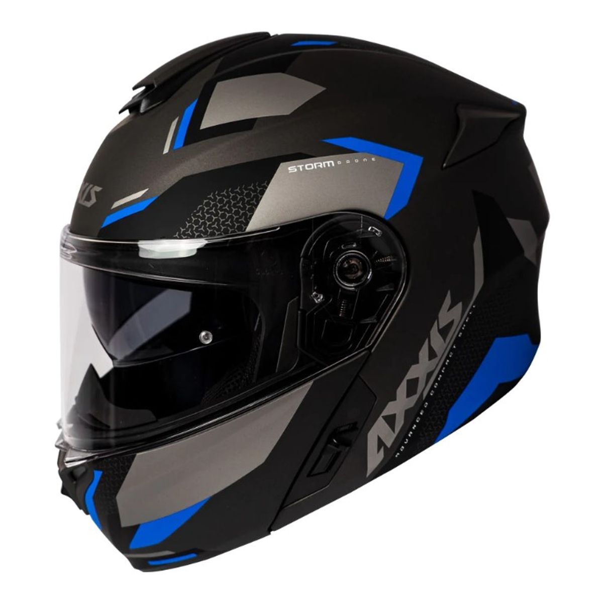AXXIS - Casco Axxis Storm Drone D7 Azul