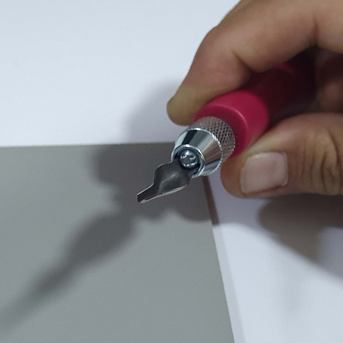 SPEEDBALL - Gubia #1 (surco "v") individual para linóleos Speedball