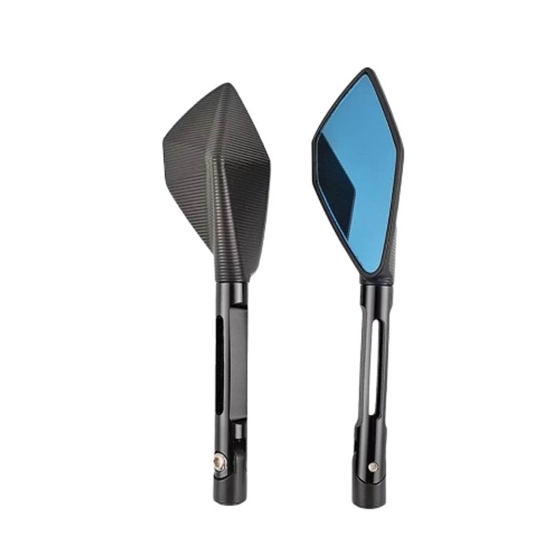 GENERICO - Espejos para Moto Deportivos Universal Brazo Largo