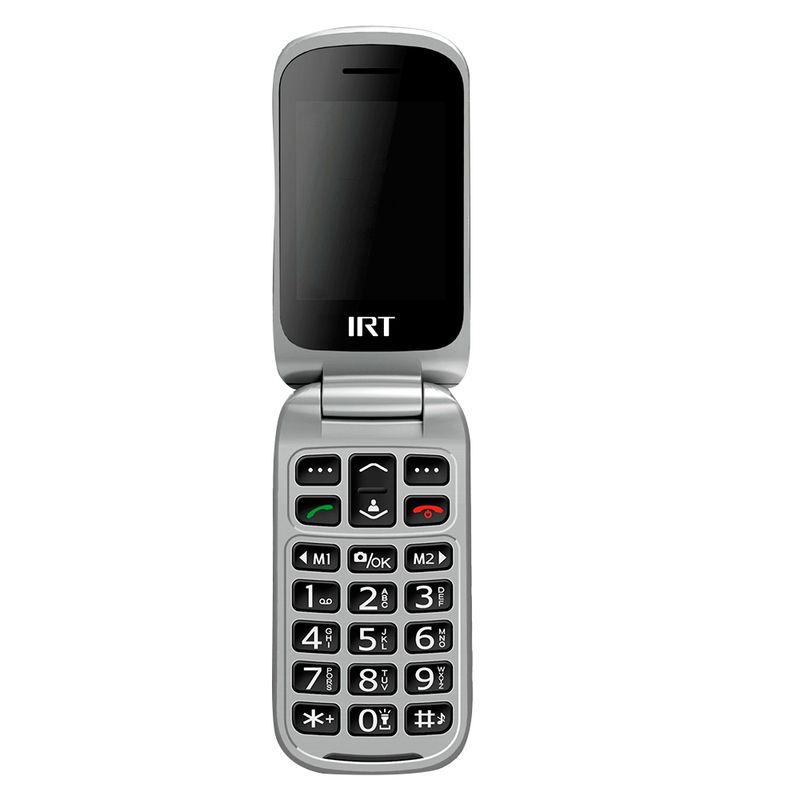IRT - CELULAR SENIOR 4G CLAMSHELL NEGRO S005SENIORD330N