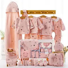 CRUSEC - Conjunto De Ropa de Algodon Para Bebes Unisex 22 Piezas
