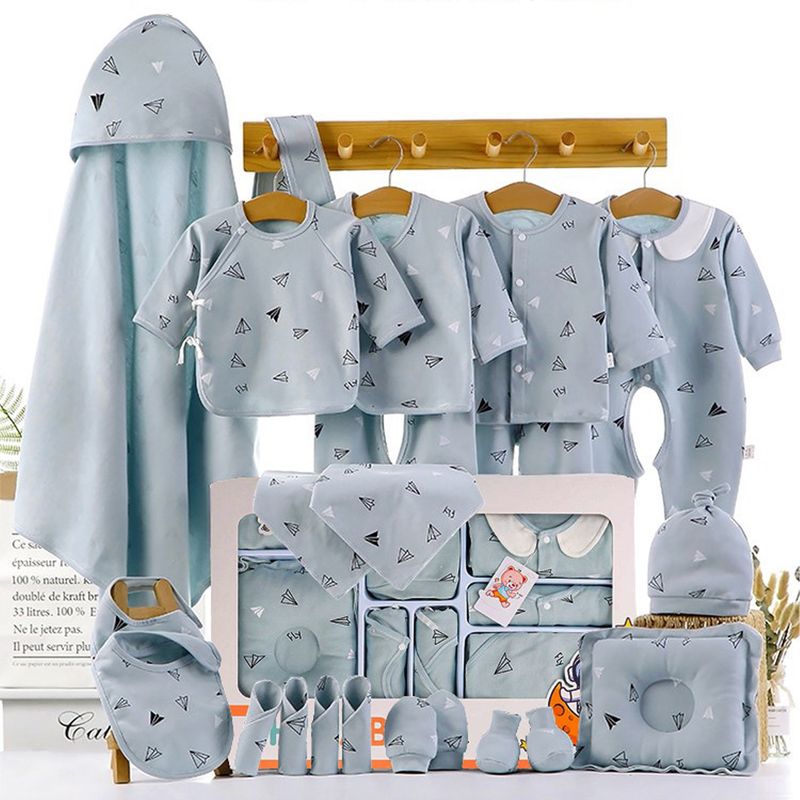 CRUSEC - Conjunto De Ropa de Algodon Para Bebes Unisex 22 Piezas