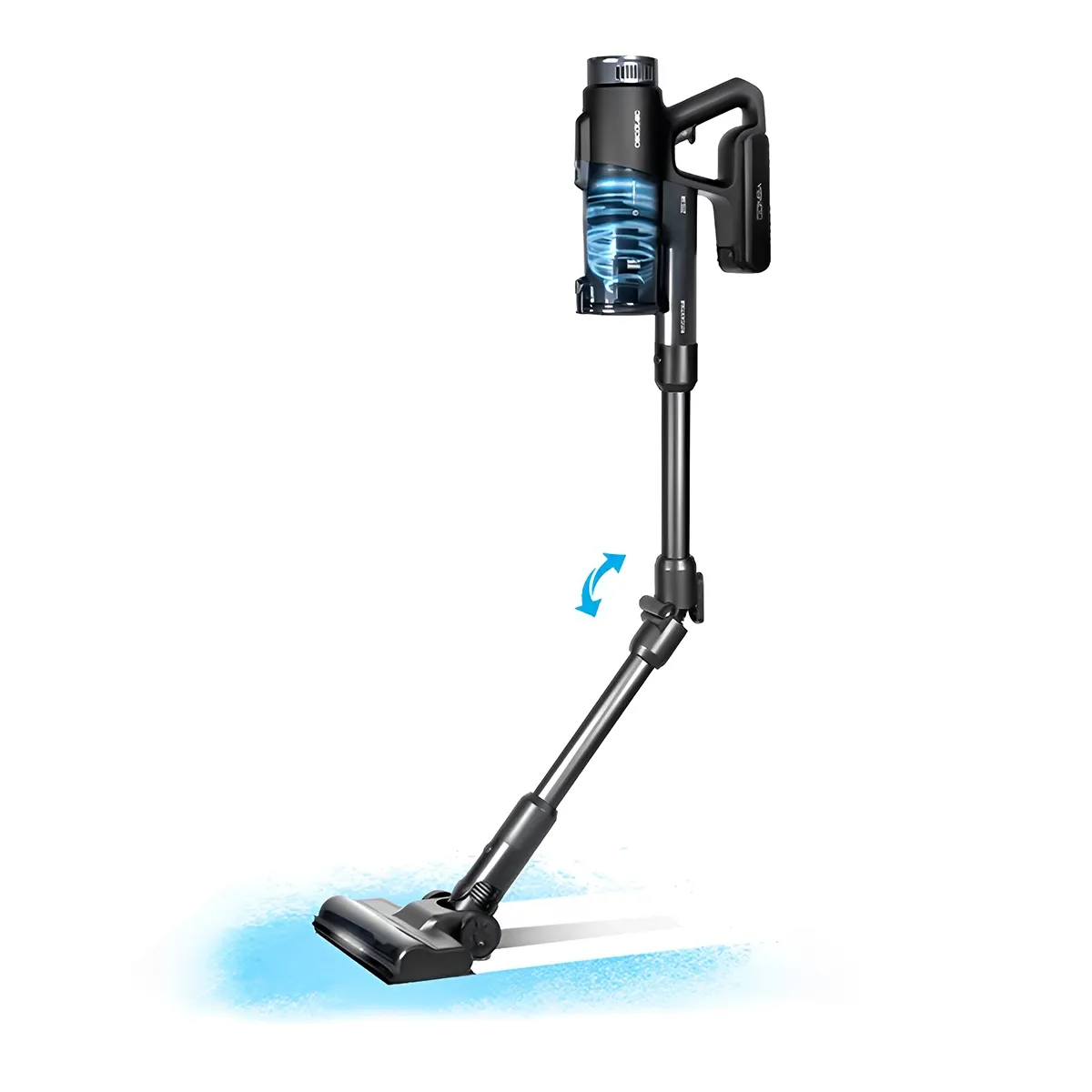 CECOTEC - Aspiradora Inalámbrica Vertical Cecotec Conga Rockstar Deepclean Flex