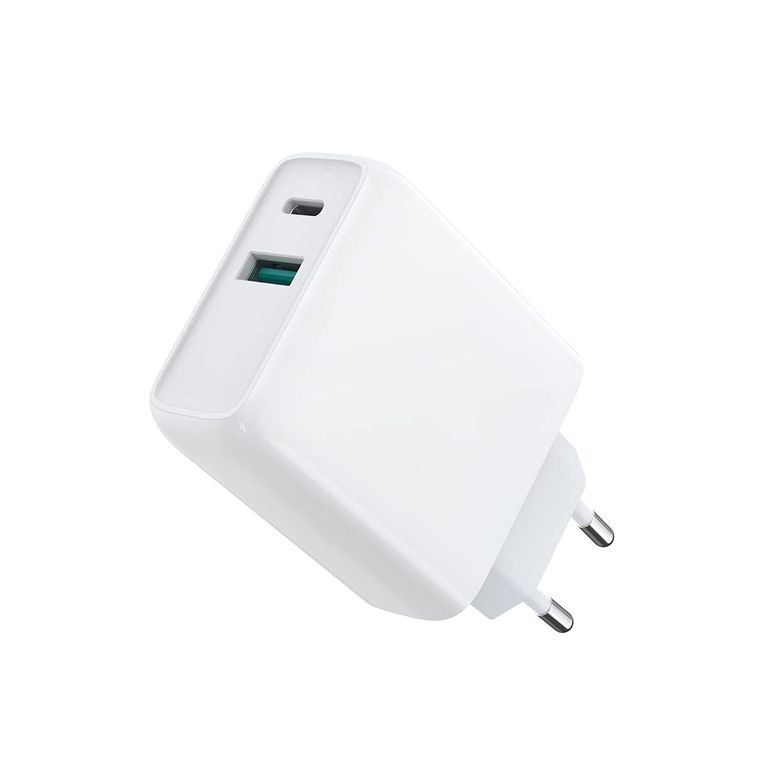 Cargador Pared USB C Ultra Rapido 36W Power Delivery + USB