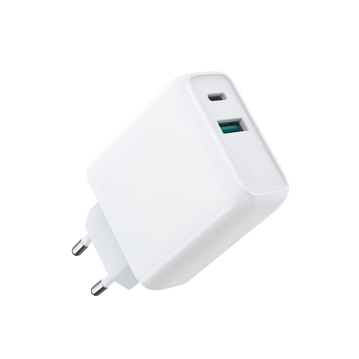 TECNOLAB - Cargador Pared USB C Ultra Rápido 36W Power Delivery + USB