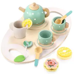 MONTESSORI WOOD - Set Juego de té para la tarde en -MADERA- -MONTESSORI-