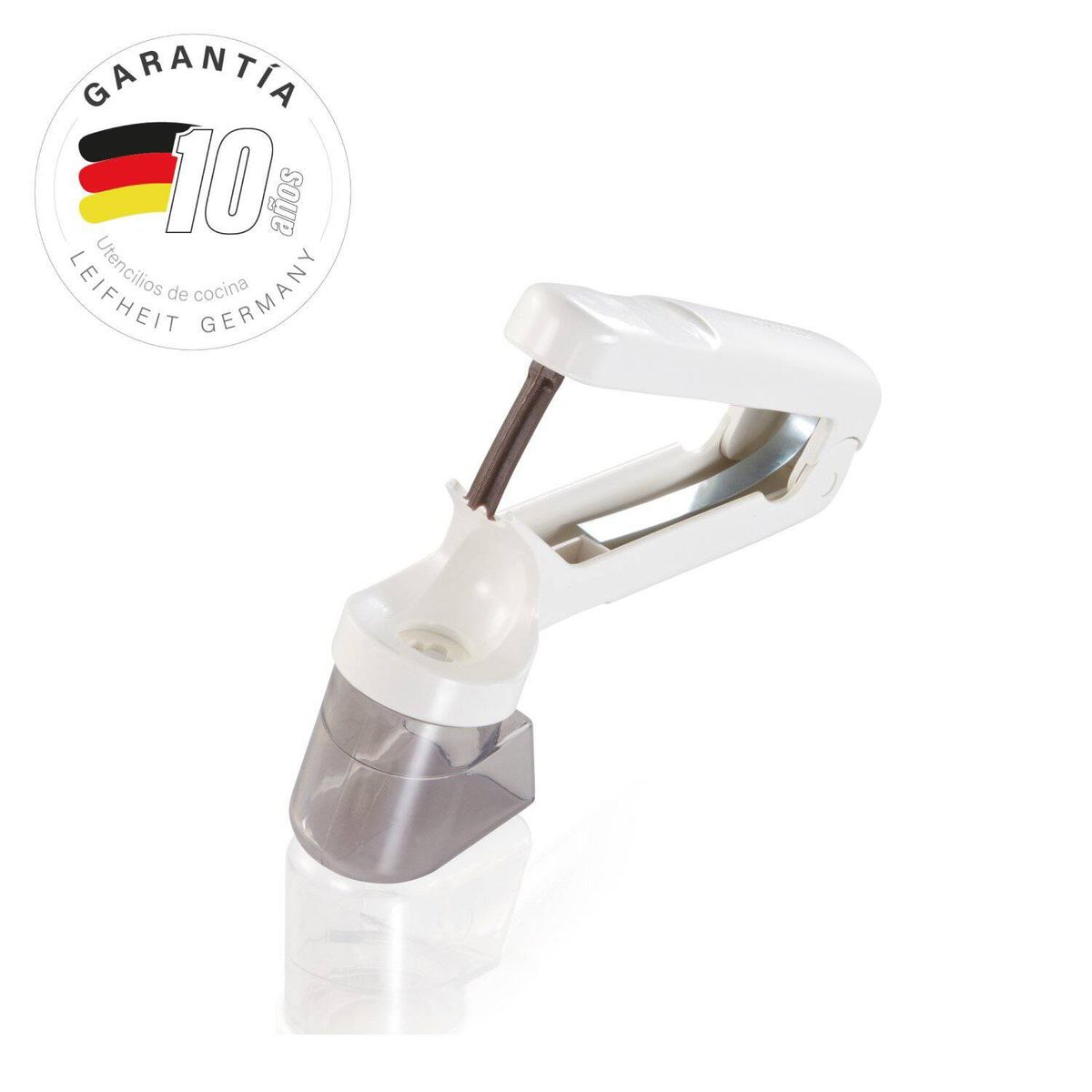 LEIFHEIT - Removedor de cuescos de cereza y aceitunas pequeña